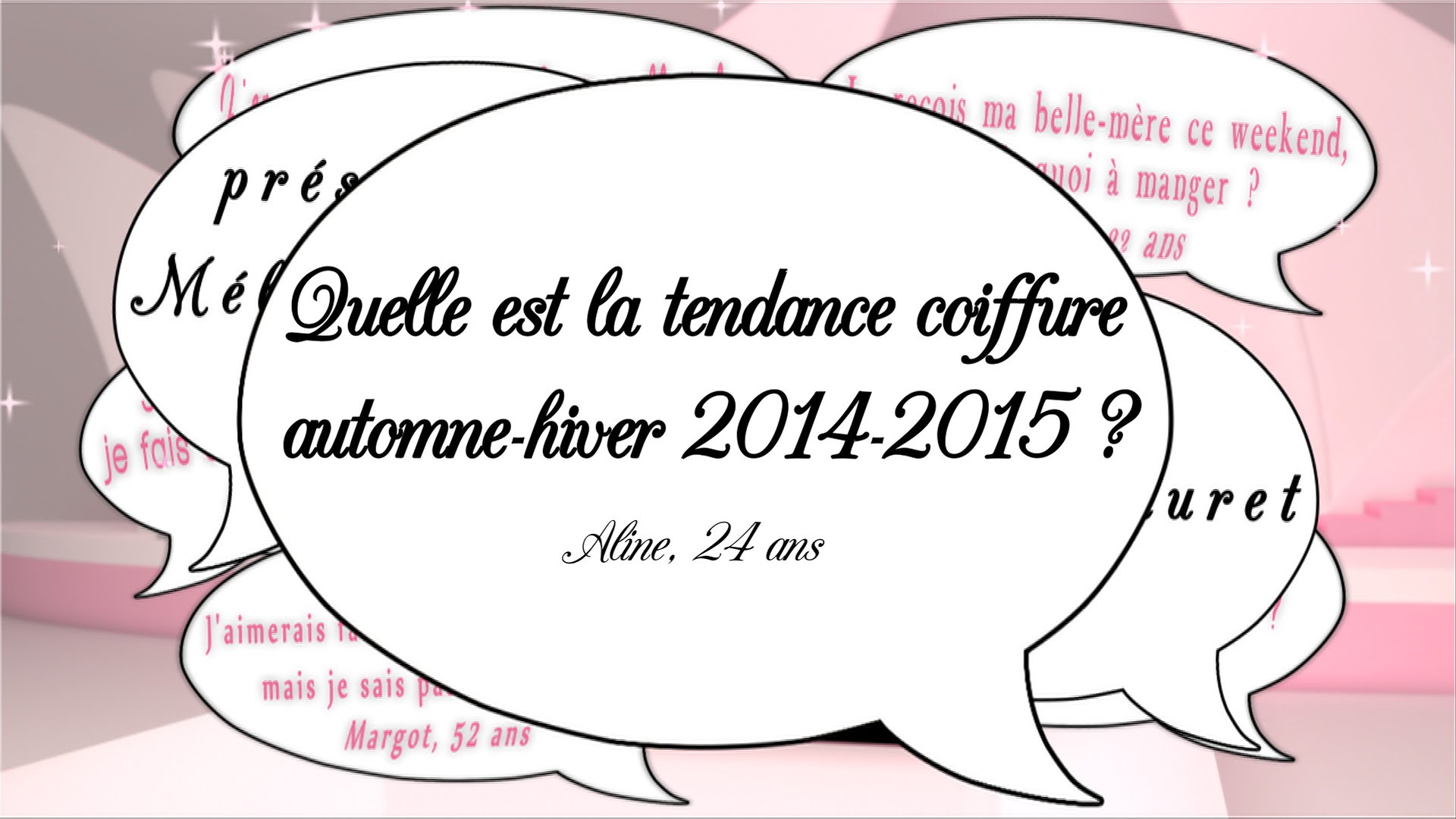 Tendances coiffure Automne-Hiver 2014-2015